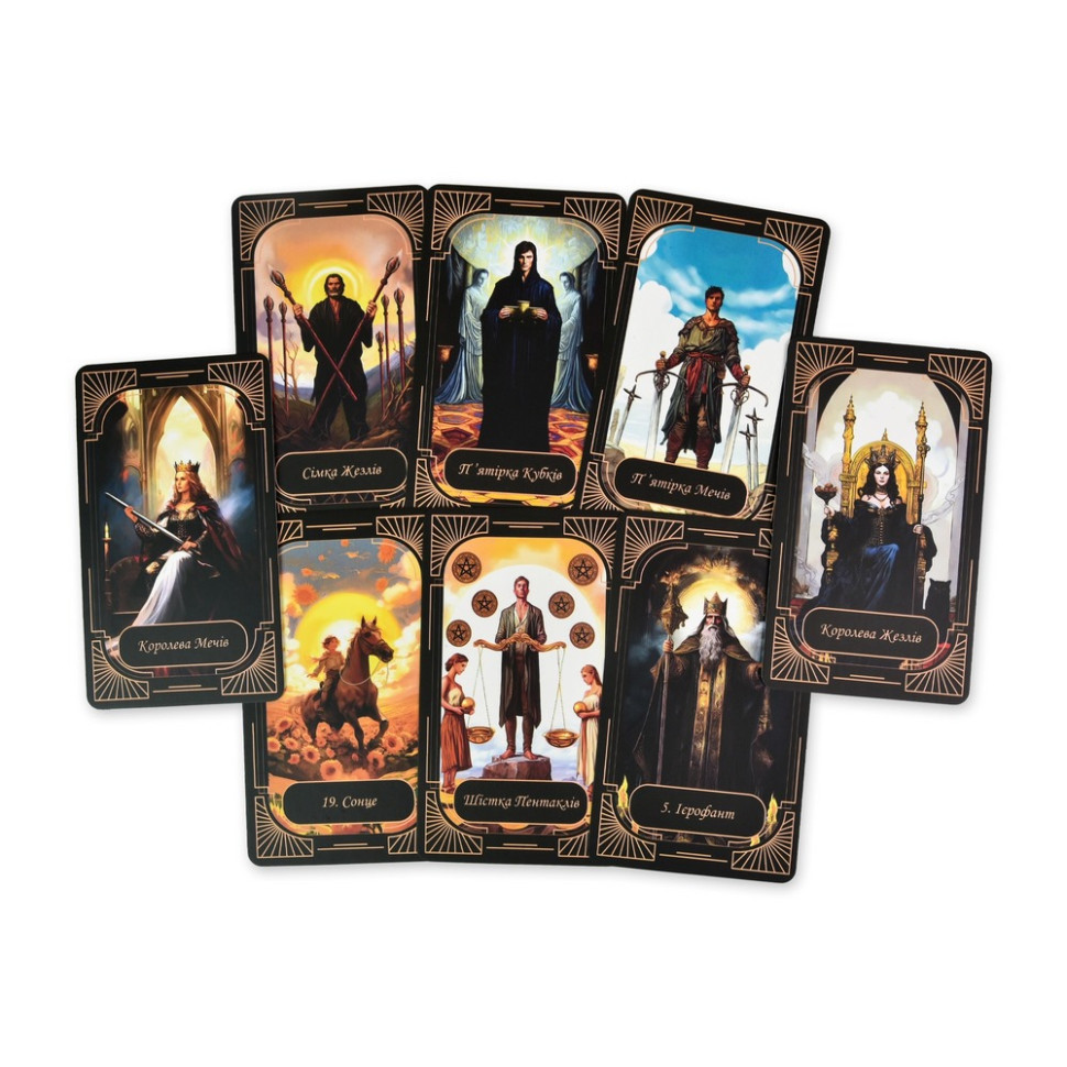 Гадальні карти Таро 30472 інструкція 78 штук Вінниця - фото 6