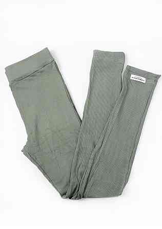 Женские леггинсы рубчик Зеленный S/M Харьков