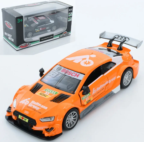 Машина AS-3039 АвтоСвіт,Audi RS 5 DTM,мет.,інерц.,відчин.двері,гум.колеса,2кольори,кор.,14,5-7-6,5см, шт Київ - фото 1