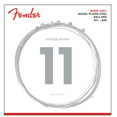 Струны для гитары Fender Super 250 Nickel-Plated Steel (11-49) (301342) Винница - изображение 1