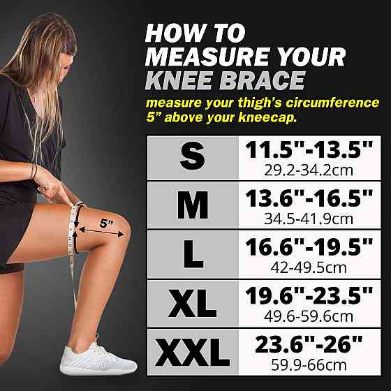 Компресійний наколінник PowerLix Knee Brace(Розмір M) — Професійна підтримка коліна Луцьк