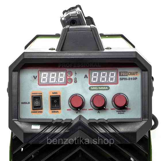 Інверторний зварювальний напівавтомат Procraft SPH310P Киев