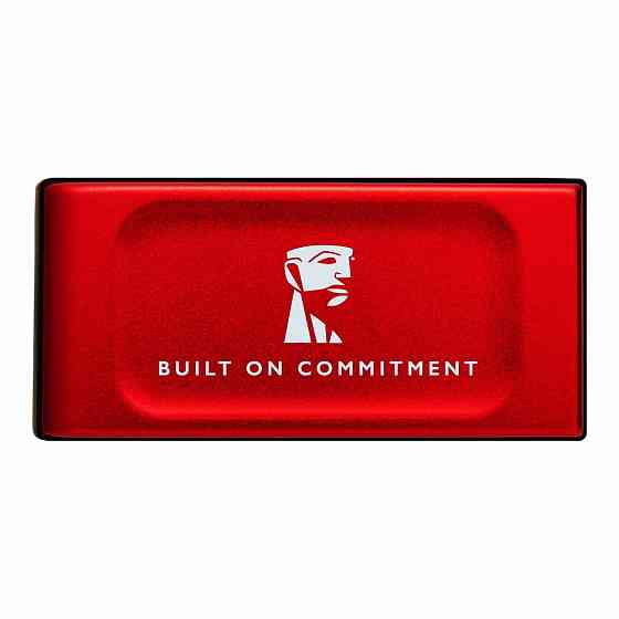 Портативний SSD Kingston XS1000R BOC 2TB USB 3.2 Gen2 Type-C 3D NAND Red Одеса