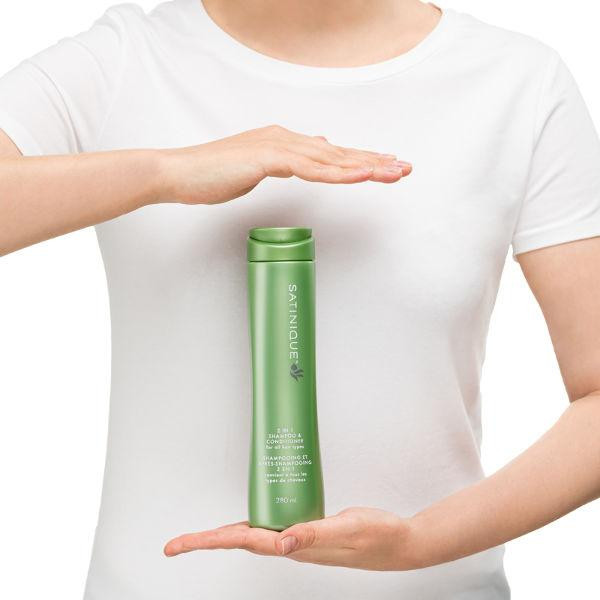 Satinique Шампунь-кондиціонер 2-в-1 (280 мл) Винница - изображение 2