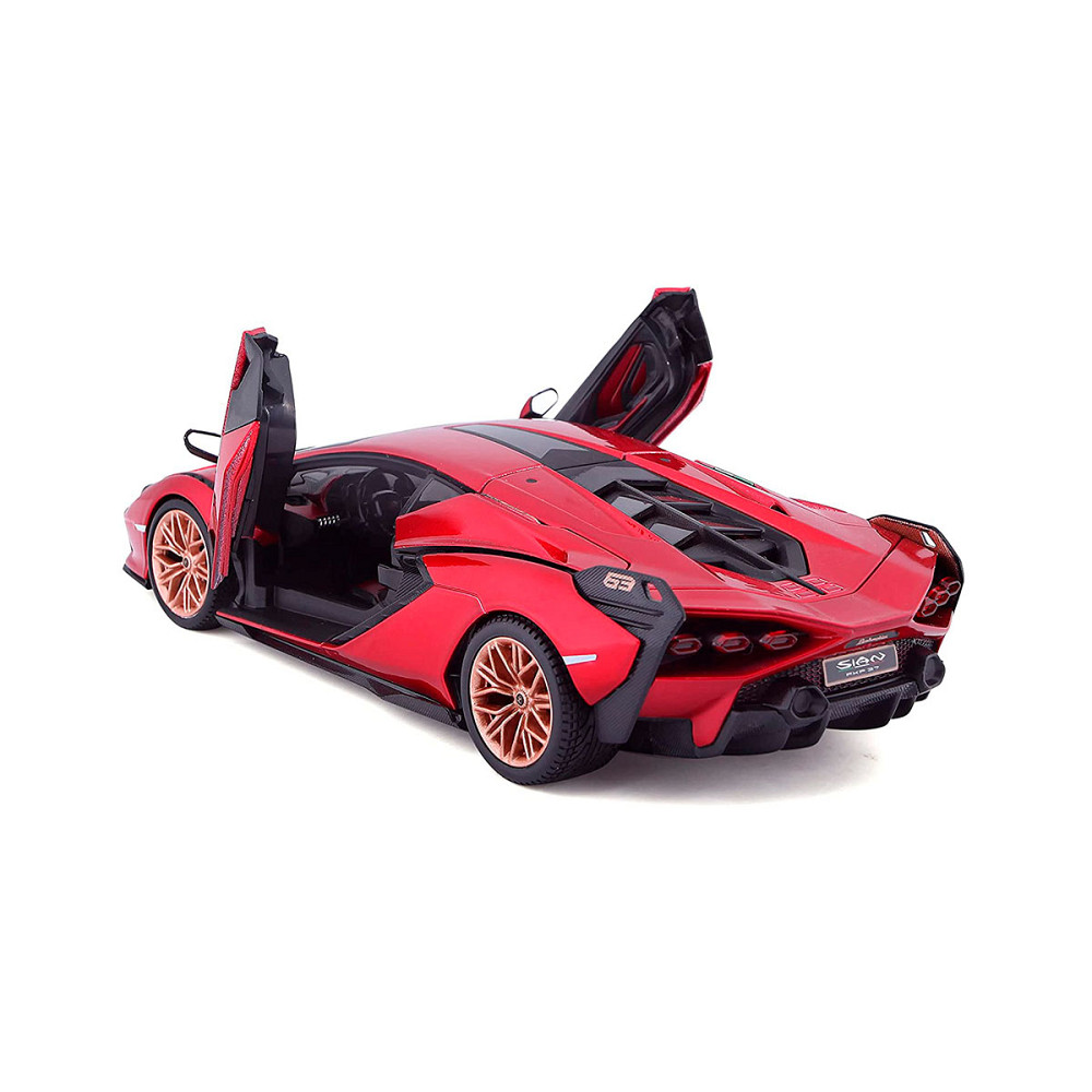 Автомодель - LAMBORGHINI SIÁN FKP 37 (асорті зелений металік, червоний металік, 1:24) Дніпро - фото 7