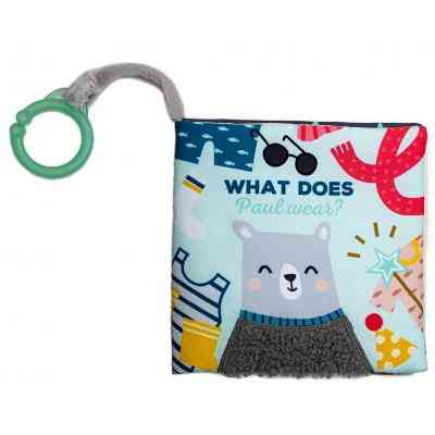 Развивающая игрушка Taf Toys книжка для коляски - Что наденет мишка Пол (12605) Винница