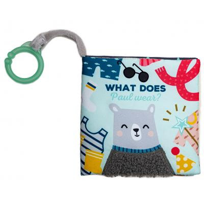 Развивающая игрушка Taf Toys книжка для коляски - Что наденет мишка Пол (12605) Винница - изображение 1