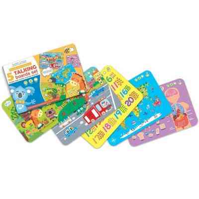 Интерактивная игрушка Smart Koala Борд Карта мира, Части тела, Цифры, Транспорт, Животные (SKSAB5IN1) Винница