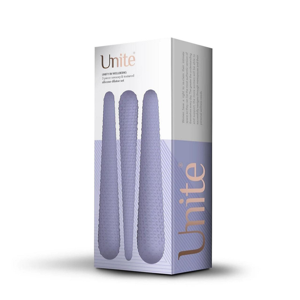 Система відновлення при вагінізмі Unite Silicone Dilators Set для зняття спазмів під час введення Sex Aura Київ - фото 10
