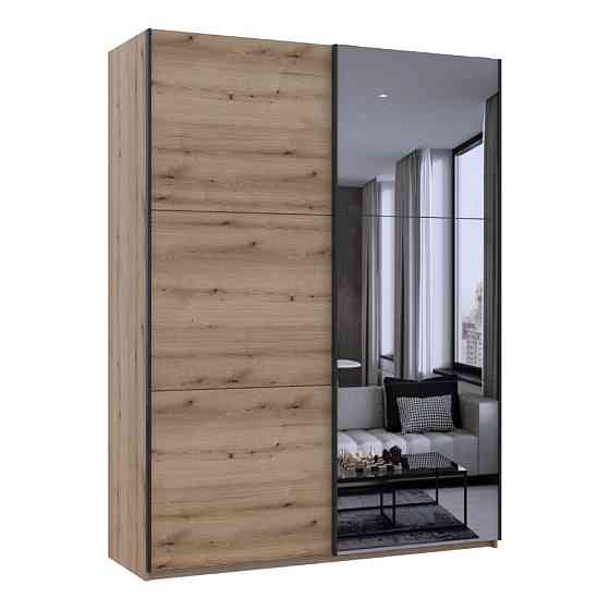 Шкаф купе Doros G-Caiser Дуб Эвок 1 ДСП/1 зеркало 180х60х240 (DRS-011578) Днепр