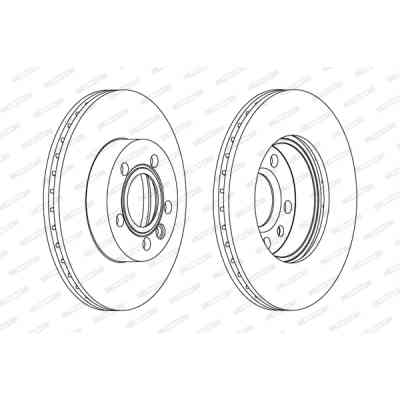 Тормозной диск FERODO DDF1010 Винница