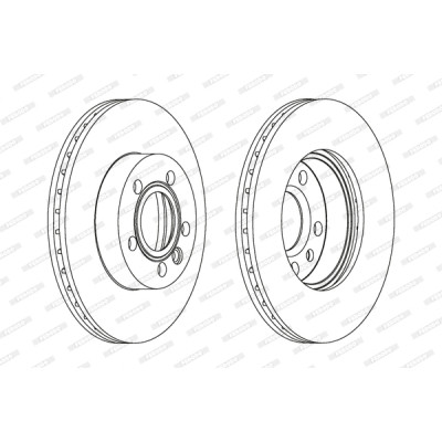 Тормозной диск FERODO DDF1010 Винница - изображение 1