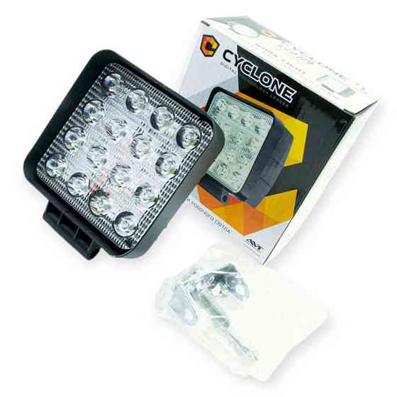 Фара дополнительная LED 117х117х47 (Д В Ш) 48W дальний Мукачево