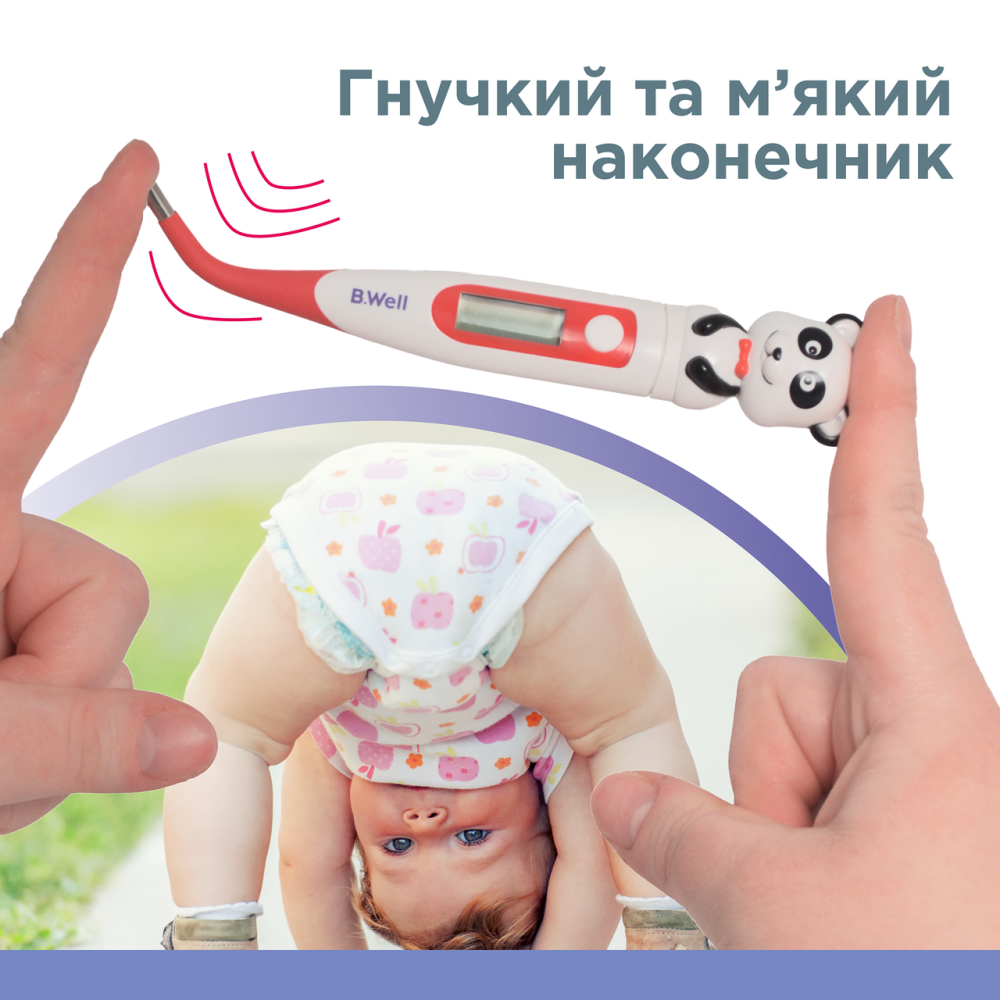 Цифровий термометр PRO-06 flex, панда Дніпро - фото 7