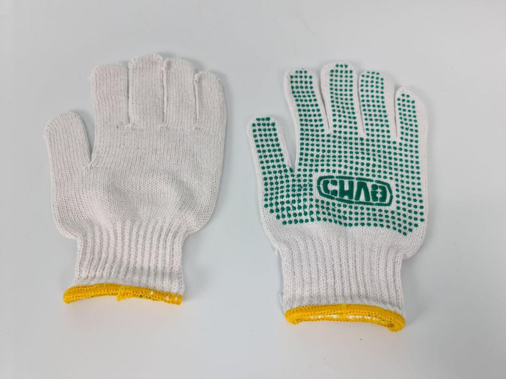 Господарські рукавички щільні 7 кл/5н біла (10 пар) Харків - фото 3