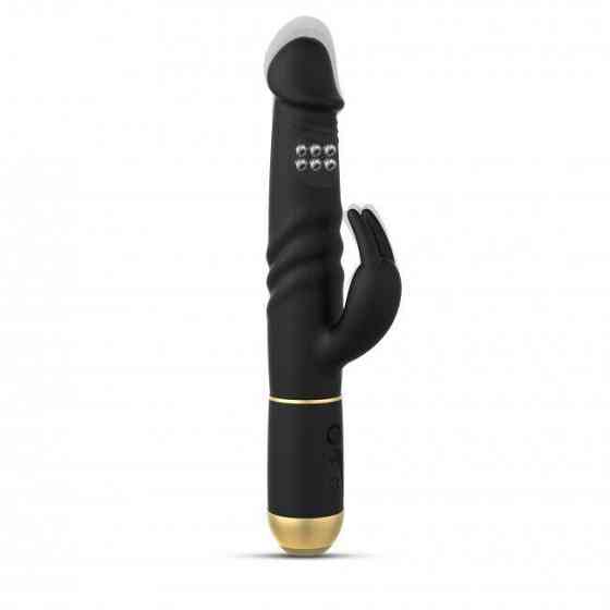 Вибратор Dorcel Furious Rabbit 2.0 с возвратно-поступательными движениями головки, перезаряжаемый Sex Aura Киев