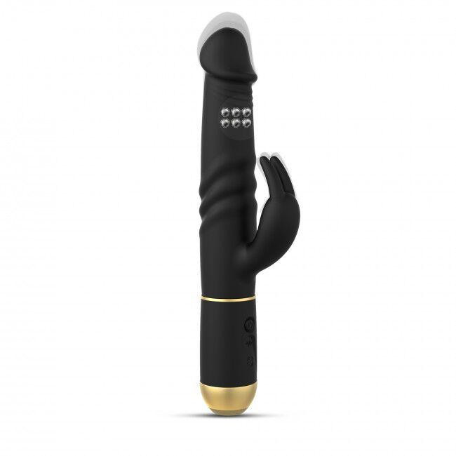 Вибратор Dorcel Furious Rabbit 2.0 с возвратно-поступательными движениями головки, перезаряжаемый Sex Aura Киев - изображение 1