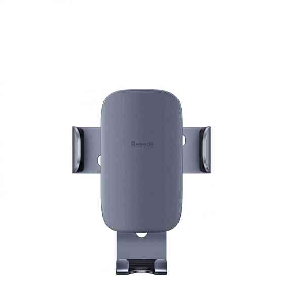Тримач для мобiльного Baseus Metal AgeⅡ Gravity Car Mount (Air Outlet Version) Dark Grey Київ