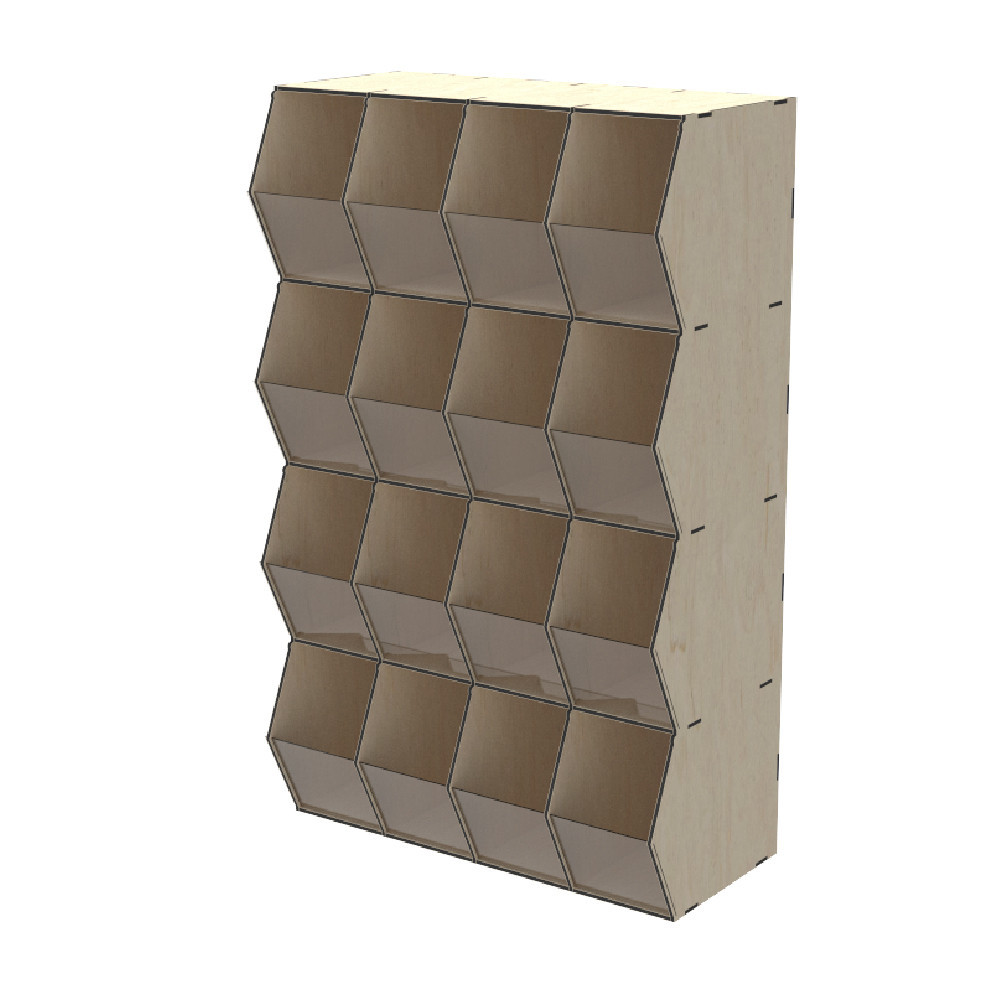 Диспенсер EKOSTAR для цукерок, снеків, горіхів, круп на 16 комірок Київ - фото 2