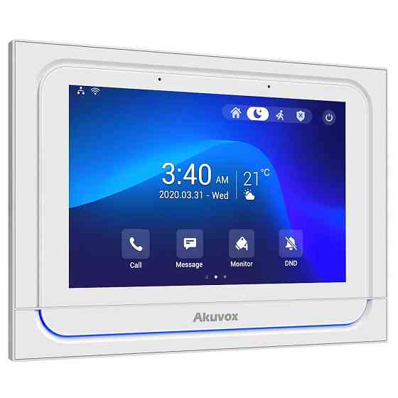 IP-відеодомофон з Wi-Fi 7" Akuvox X933W White Київ