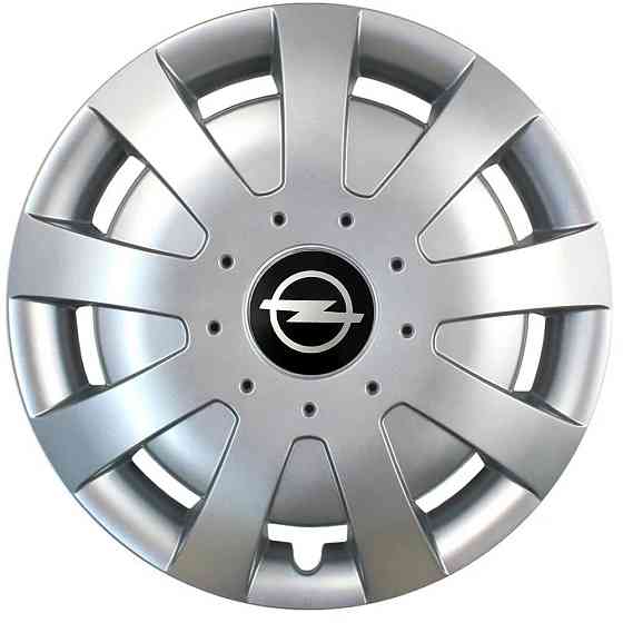 Автомобильные модельные колпаки R15 Opel 309 4шт, SJS, серебряные Киев