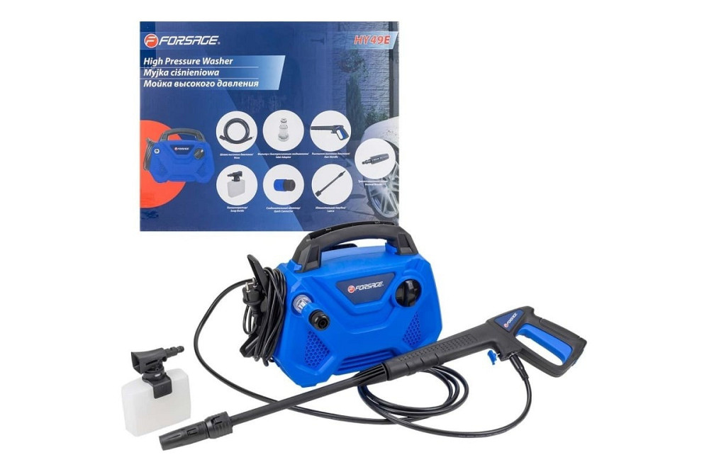 Мийка високого тиску електрична (230-240 В,1400 Вт,номін.витрата 5 л/хв, макс. давл.105 бара, раб.давл.70 Одеса - фото 10