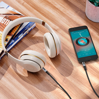 Кабель мультимедійний 3.5mm M to 3.5mm M 1.0m BL19 black BOROFONE (6941991108310) Вінниця - фото 6