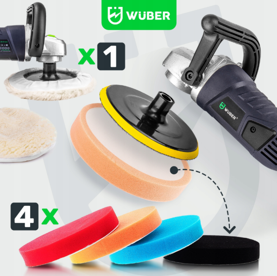 Полировочная машинка Wuber 2400Вт (Польша) Киев