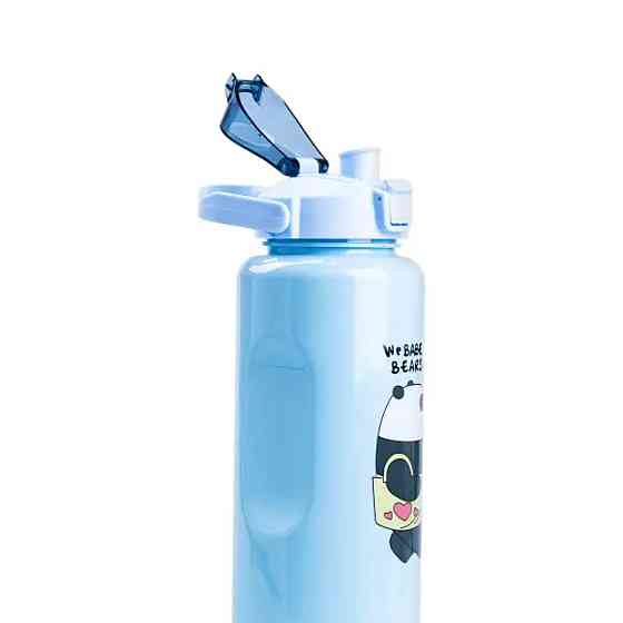 Набор бутылок 3 в 1 Панда с поилкой и ручкой 0.3 (л) 0.7 (л) 2 (л) Синий HPZSB120014BL Киев