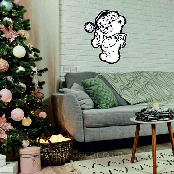 Декоративное настенное Панно «Новый год», Декор на стену 90*71 см Киев