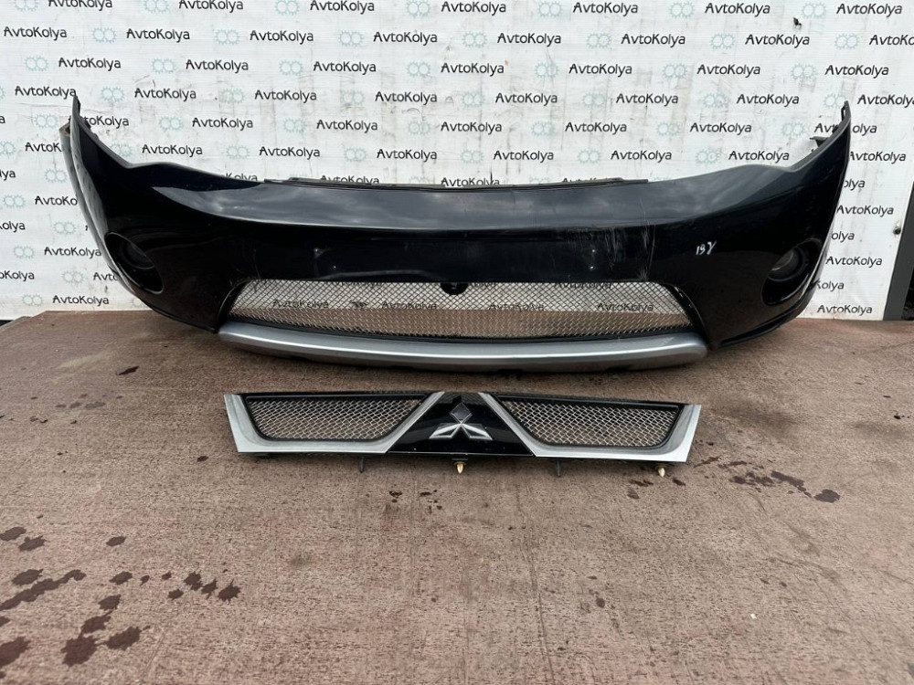 Бампер передній Mitsubishi Outlander II 2006-2010 Ковель - изображение 2
