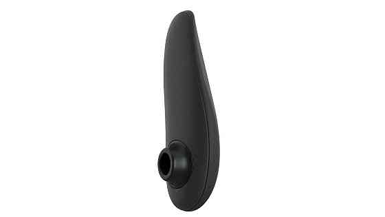 Вакуумний кліторальний стимулятор Womanizer Classic 2 - Black, 10 режимів, функція Afterglow Sex Aura Київ