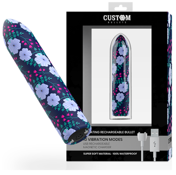 Мощная вибропуля Spring Custom Bullets (Испания) Sex Aura Киев