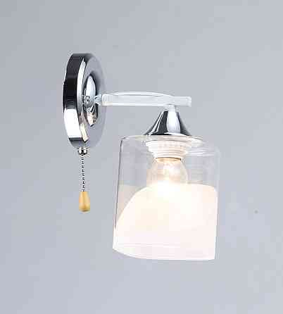 VALESO Бра з одним плафоном K2258/1W (Білий+Хром) Коломия