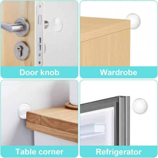 Набор Стопперов настенных от повреждения стен и мебели 6 шт Винница - изображение 4