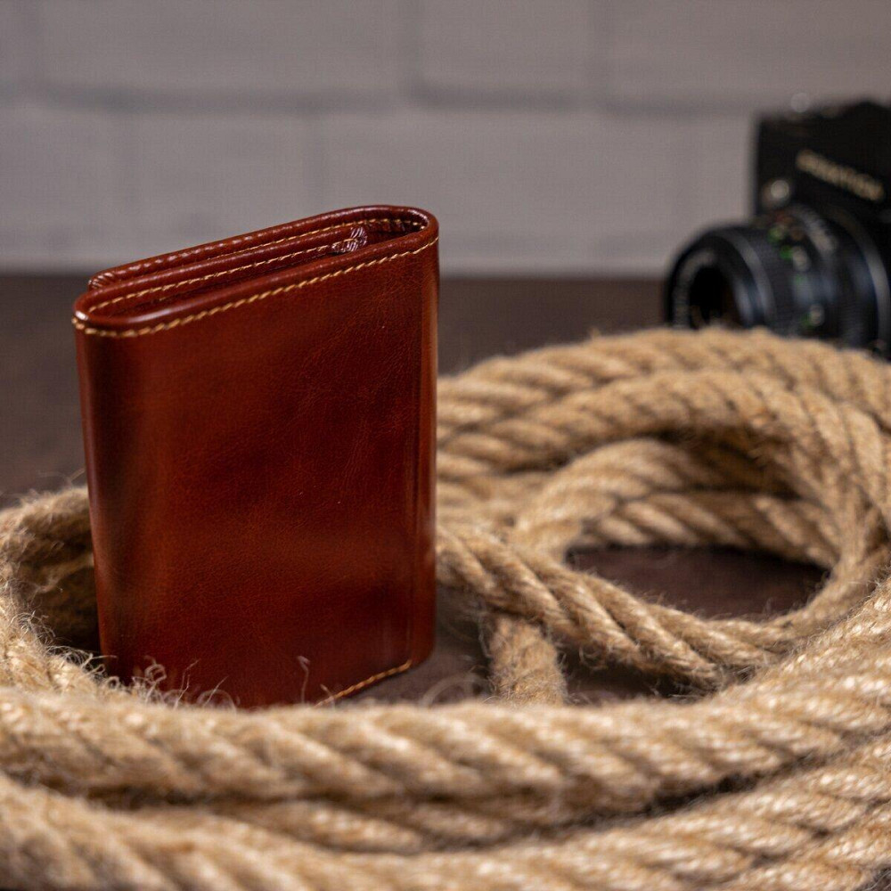 Гаманець Vintage 14464 Коричневий Київ - фото 1