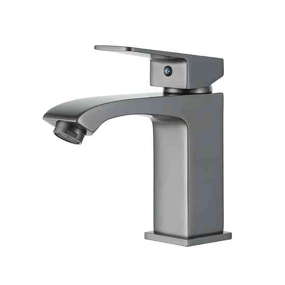 Смеситель для умывальника FRAP F1076-9, графит Киев