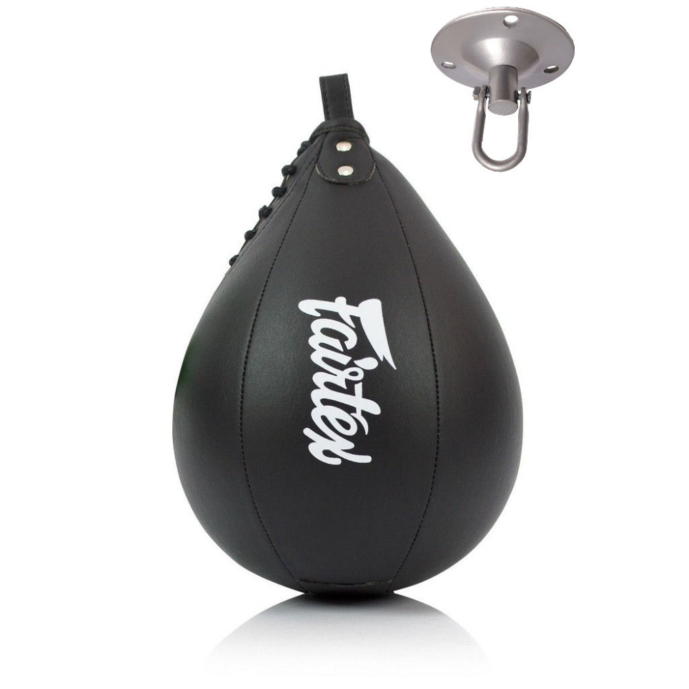Пневмогруша боксерська Fairtex SB1 Black + кріплення Кам'янське - фото 5