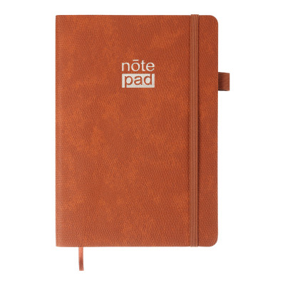 Книга записная Buromax RESPECT А5 96 листов точка, коричневый (BM.295308-25) Винница - изображение 1