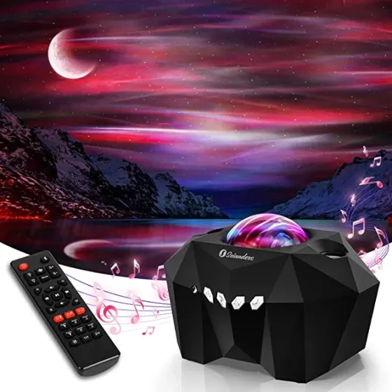 Музыкальный Лазерный проектор звёздное небо Dream Aurora с Bluetooth колонкой и пультом Киев