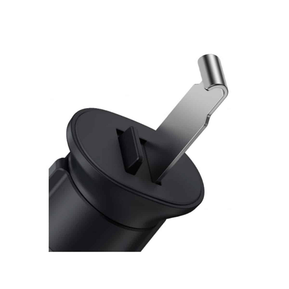 Тримач для мобiльного Baseus Metal AgeⅡ Gravity Car Mount (Air Outlet Version) Dark Grey Київ - фото 5
