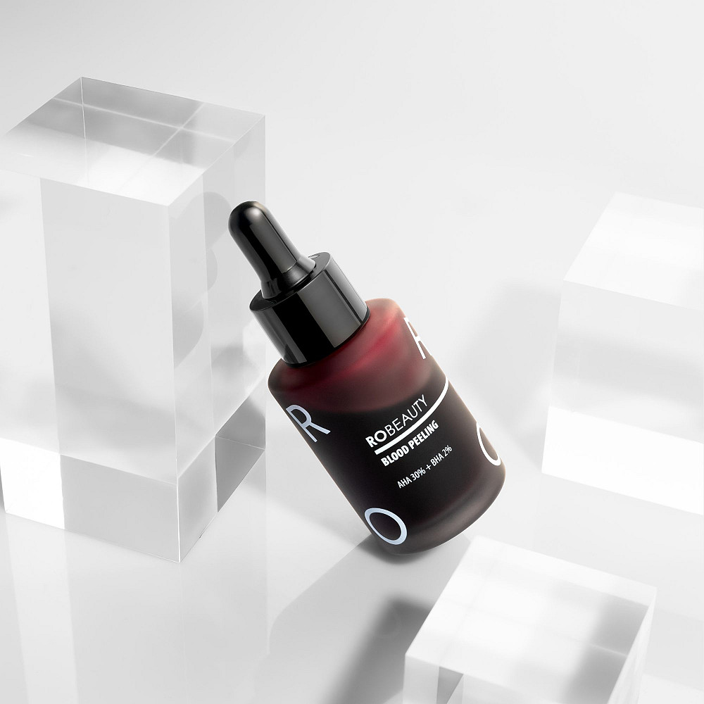 Профессиональный пилинг для лица AHA+BHA RoBeauty 30 мл Киев - изображение 6