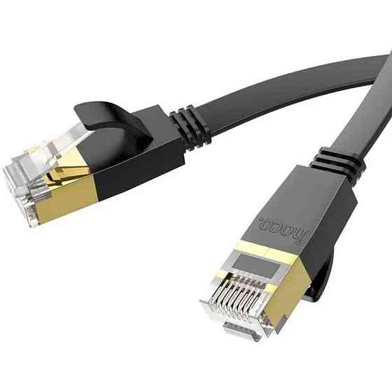 Кабель мережевий для інтернету HOCO US07 General, 1 м, чорний Вінниця