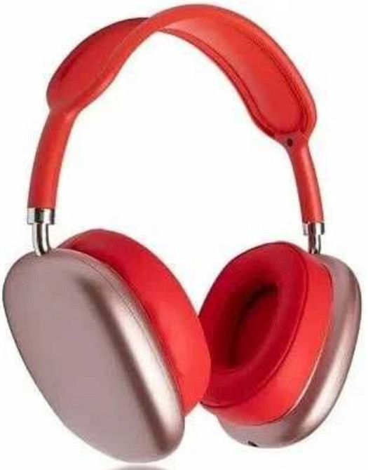 Бездротові Bluetooth-навушники Air Max P9 STEREO Червоні. Київ - фото 6