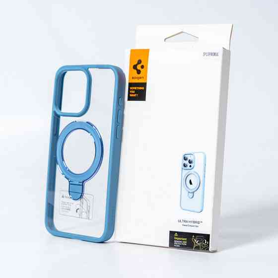 Чохол для смартфона Spigen AAA Magnetic Ring for Apple iPhone 15 Light Blue Київ