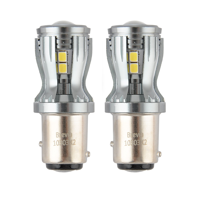 Автолампа Brevia PowerPro LED P21/5W 350Lm 14x2835SMD 12/24V CANbus, 2шт Львів - фото 3