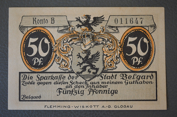 Німеччина. Нотгельд. 50 Pf ( 12 ) Полтава - фото 1