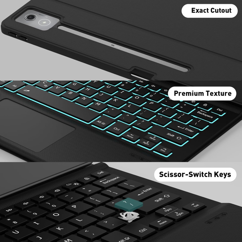 Чехол клавиатура для Lenovo Idea Tab Pro 12.7