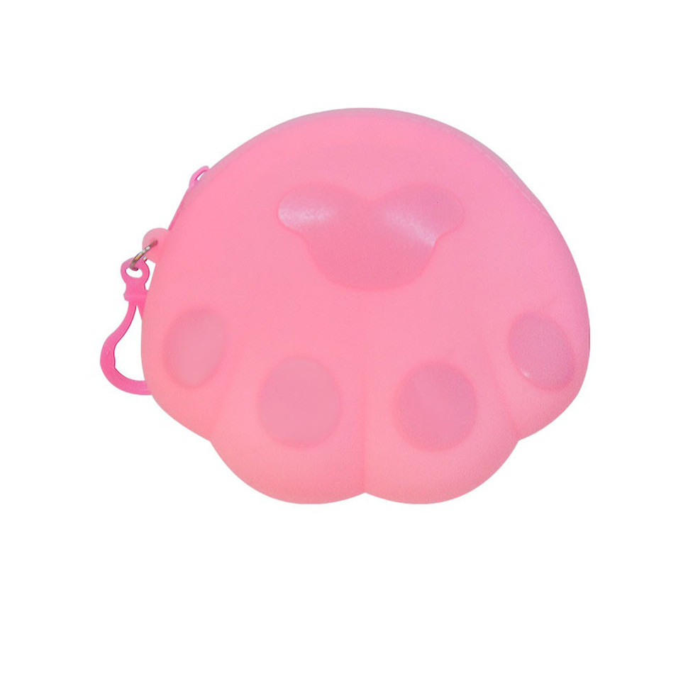 Детский кошелек-брелок «Лапка» C44413, 14 х 12 х 2 см Светло-Розовый Винница - изображение 1