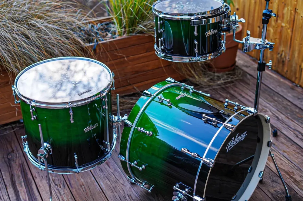 Ударная установка  Polmuz Drums Model 2 Maple 20/12/16 Green Fade Киев - изображение 1